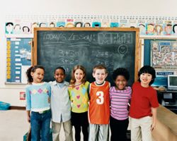 Kids in classroom