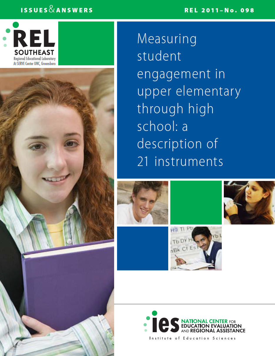 Measuring Student Engagement in Upper Elementary Through High School: A Description of 21 InstrumentsMeasuring Student Engagement
